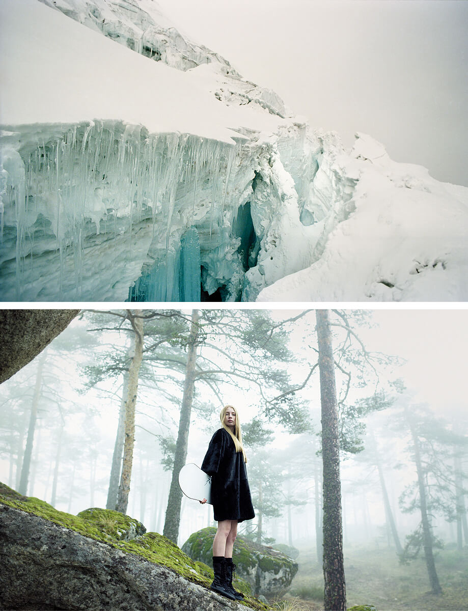 Fotografia de moda en Iceberg, Pedro Vikingo