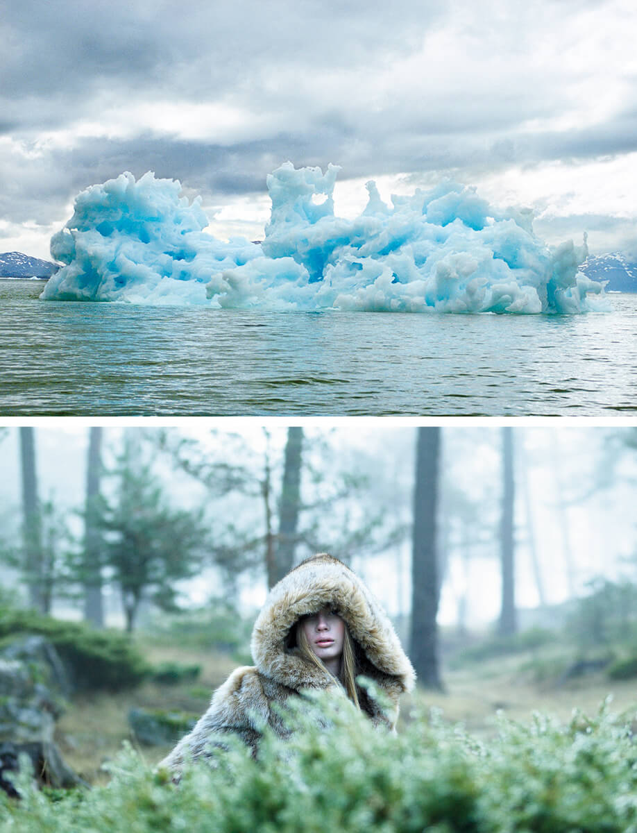 Fotografía editorial de moda tema abrigos de Pedro Vikingo