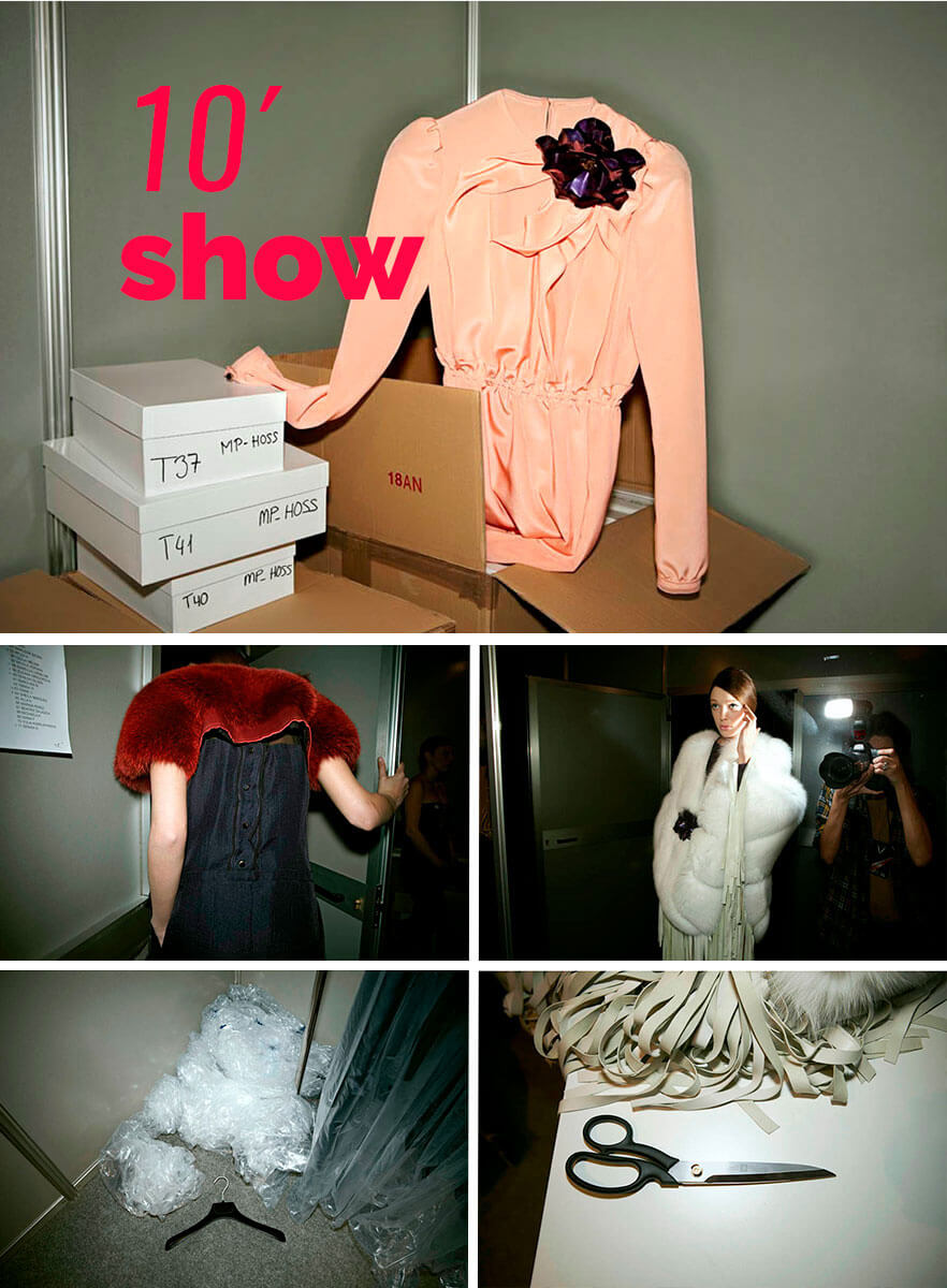 fotografías de backstage de moda en 10 minutos por Sara Zorraquino